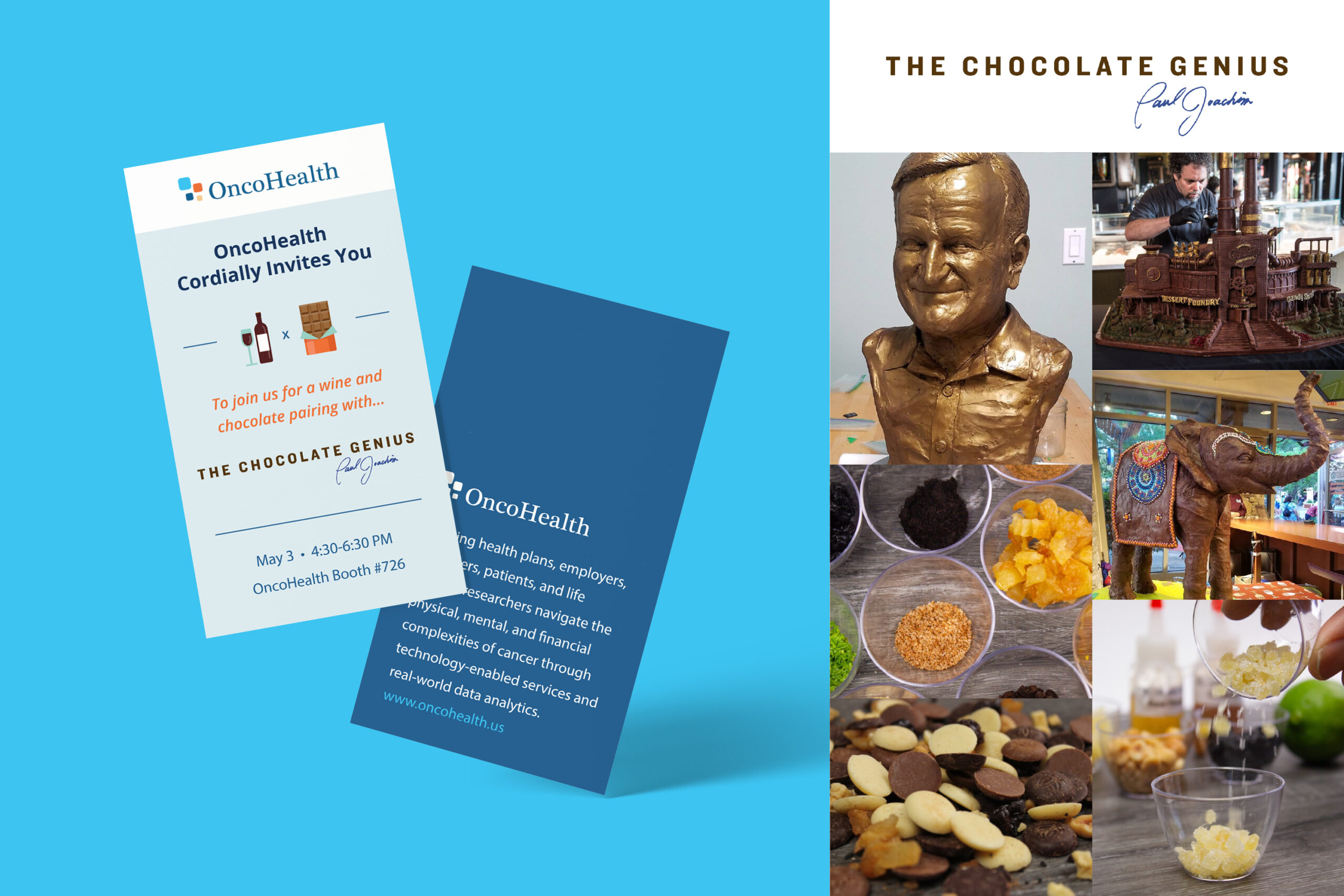 The Chocolate Genius - Invitation