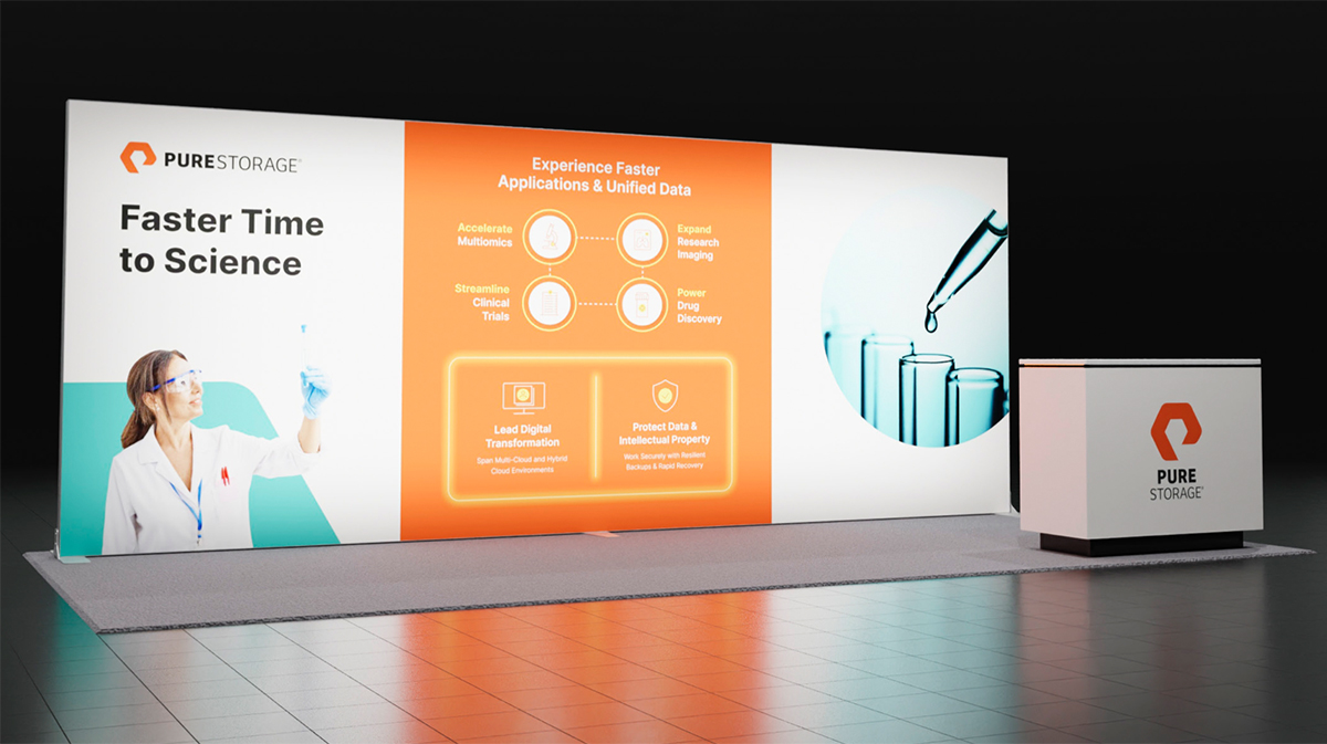 Pure Storage - Booth Feature