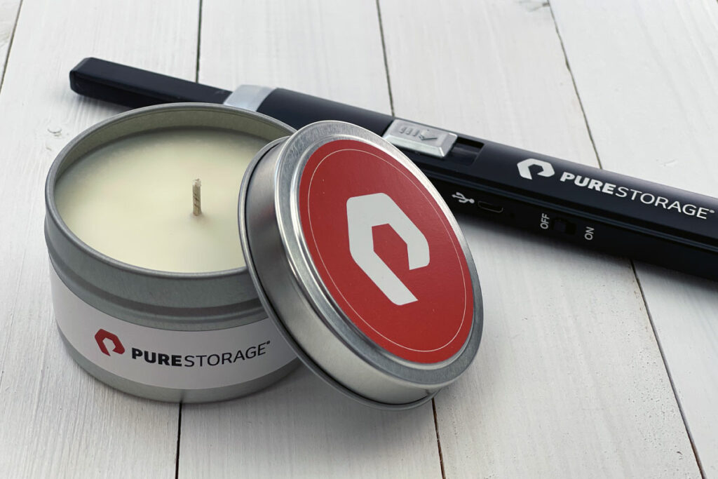 Pure Storage Custom Candle